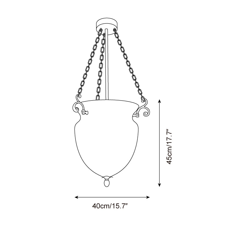 Florko Lampe Pendante Verre Moderne - Neutralighting