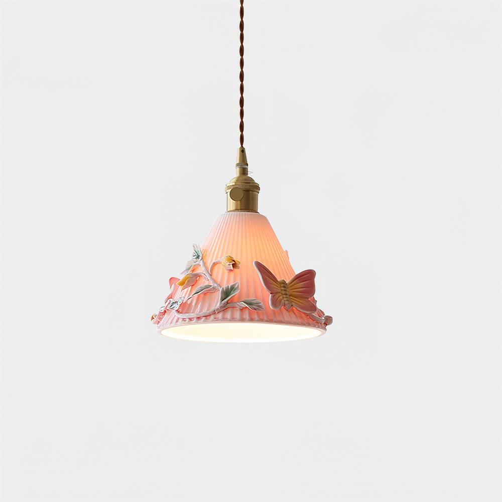 Florynna Lampe Pendante Élégance Fleur Pliée - Neutralighting