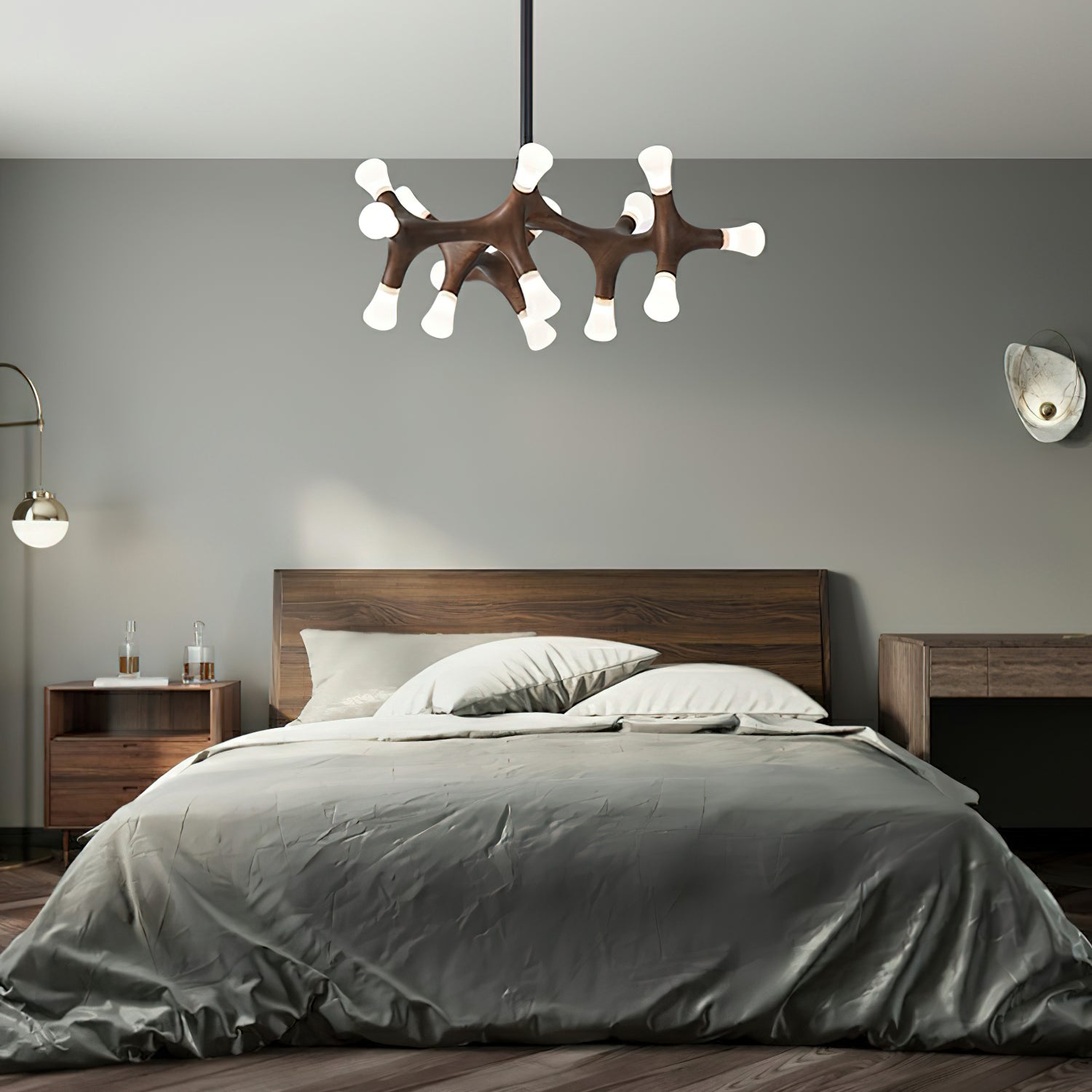 Mynorila Suspension Bois Design Branche - Neutralighting