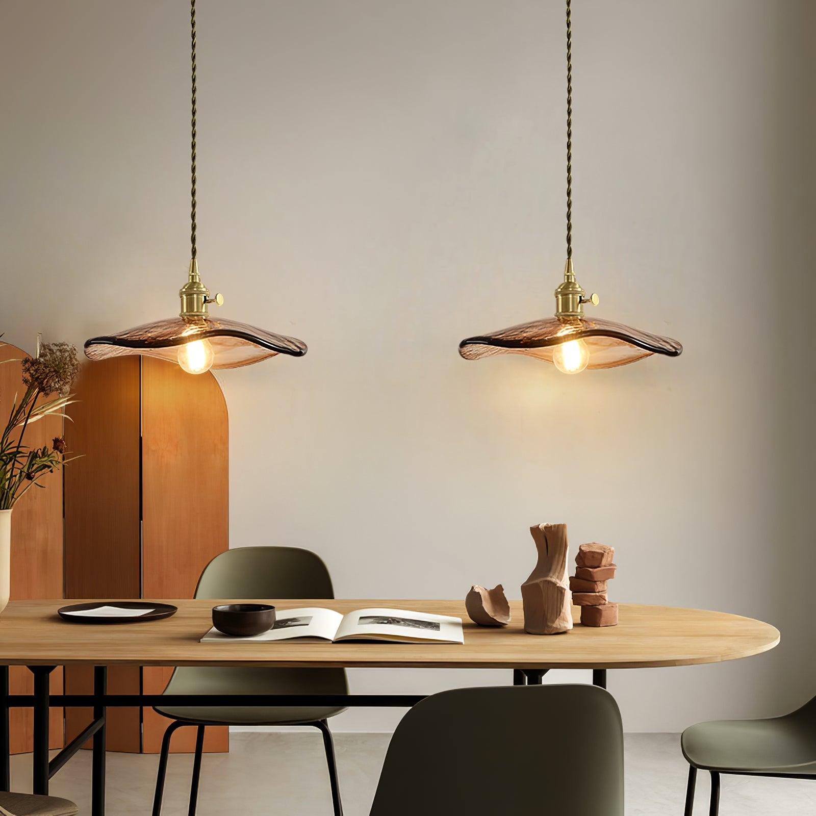 Nyros Lustre Suspendu De Luxe En Verre - Neutralighting