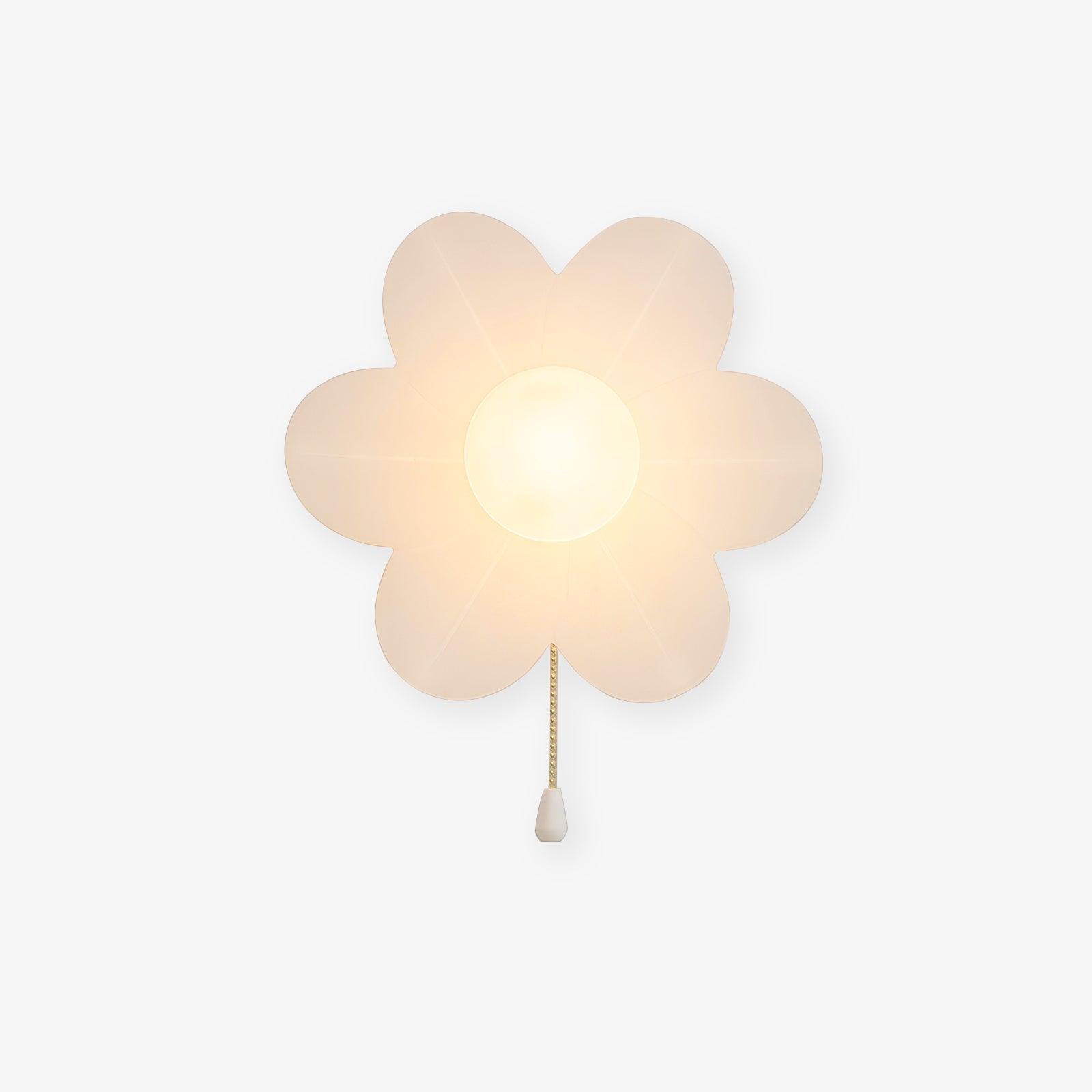 Acroma Nordic Art Fleurs Résine Applique Murale - Neutralighting