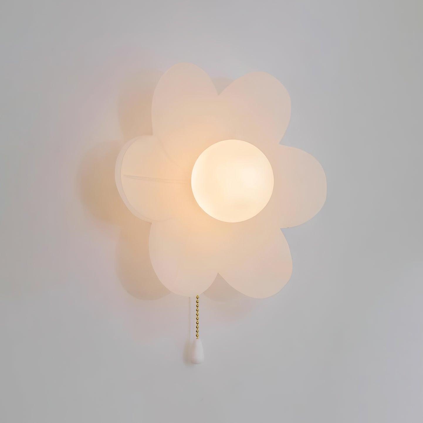 Acroma Nordic Art Fleurs Résine Applique Murale - Neutralighting