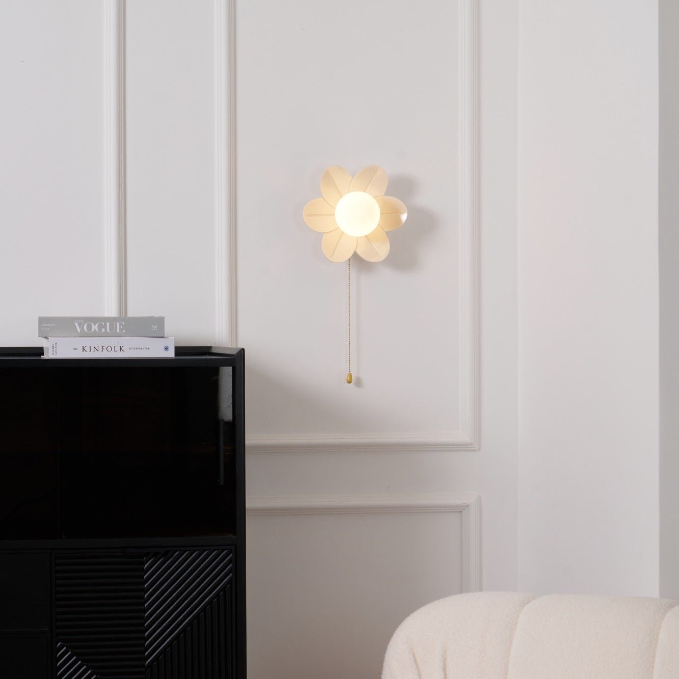 Acroma Nordic Art Fleurs Résine Applique Murale - Neutralighting