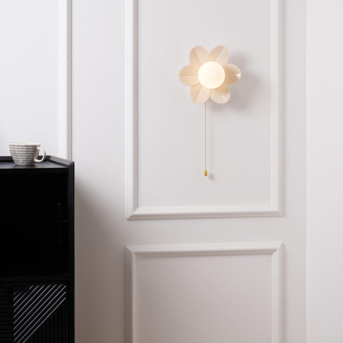 Acroma Nordic Art Fleurs Résine Applique Murale - Neutralighting