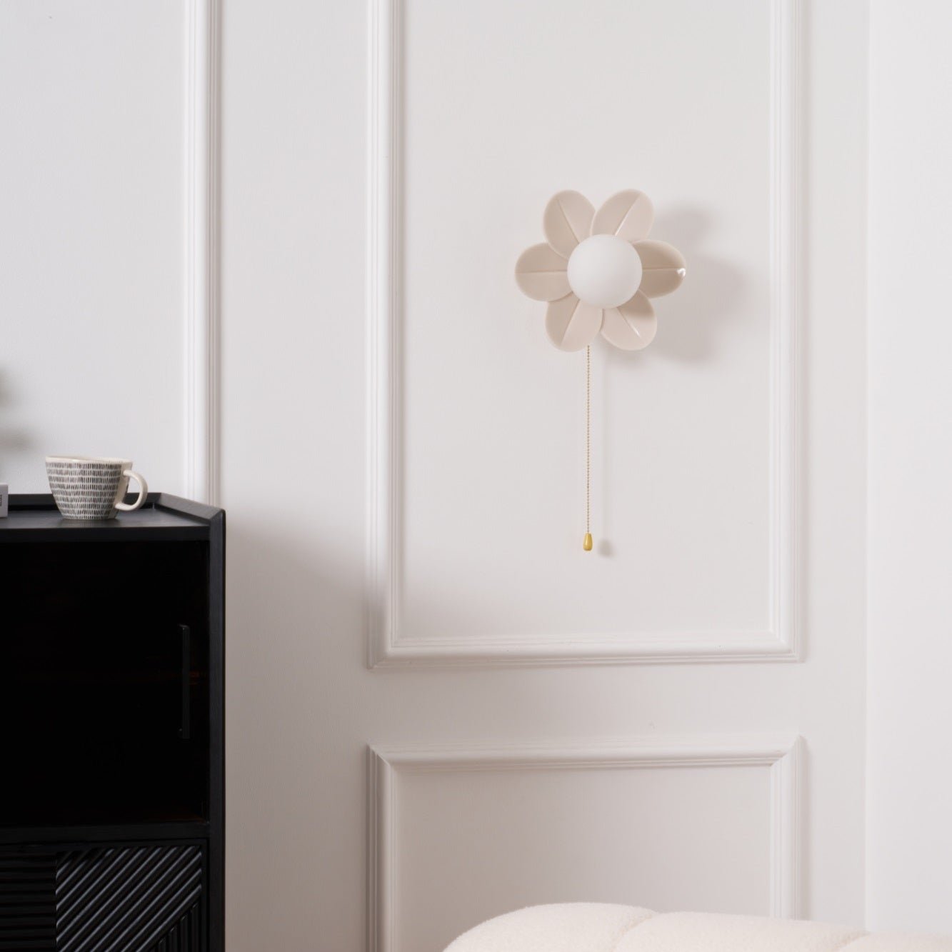 Acroma Nordic Art Fleurs Résine Applique Murale - Neutralighting