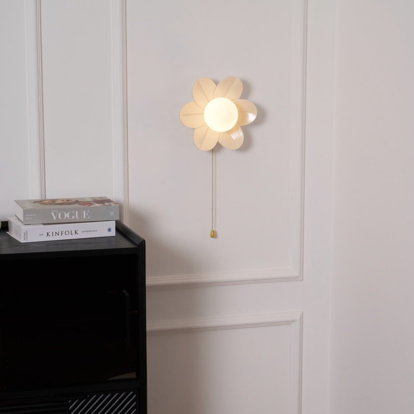 Acroma Nordic Art Fleurs Résine Applique Murale - Neutralighting
