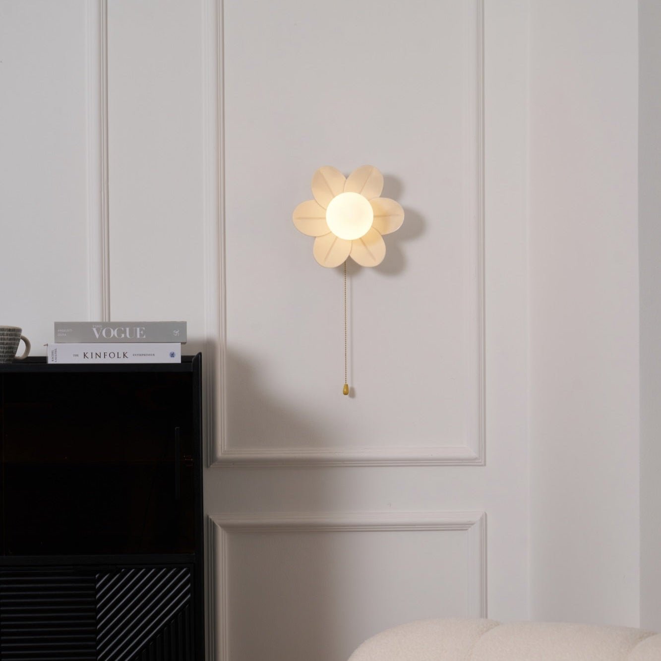 Acroma Nordic Art Fleurs Résine Applique Murale - Neutralighting