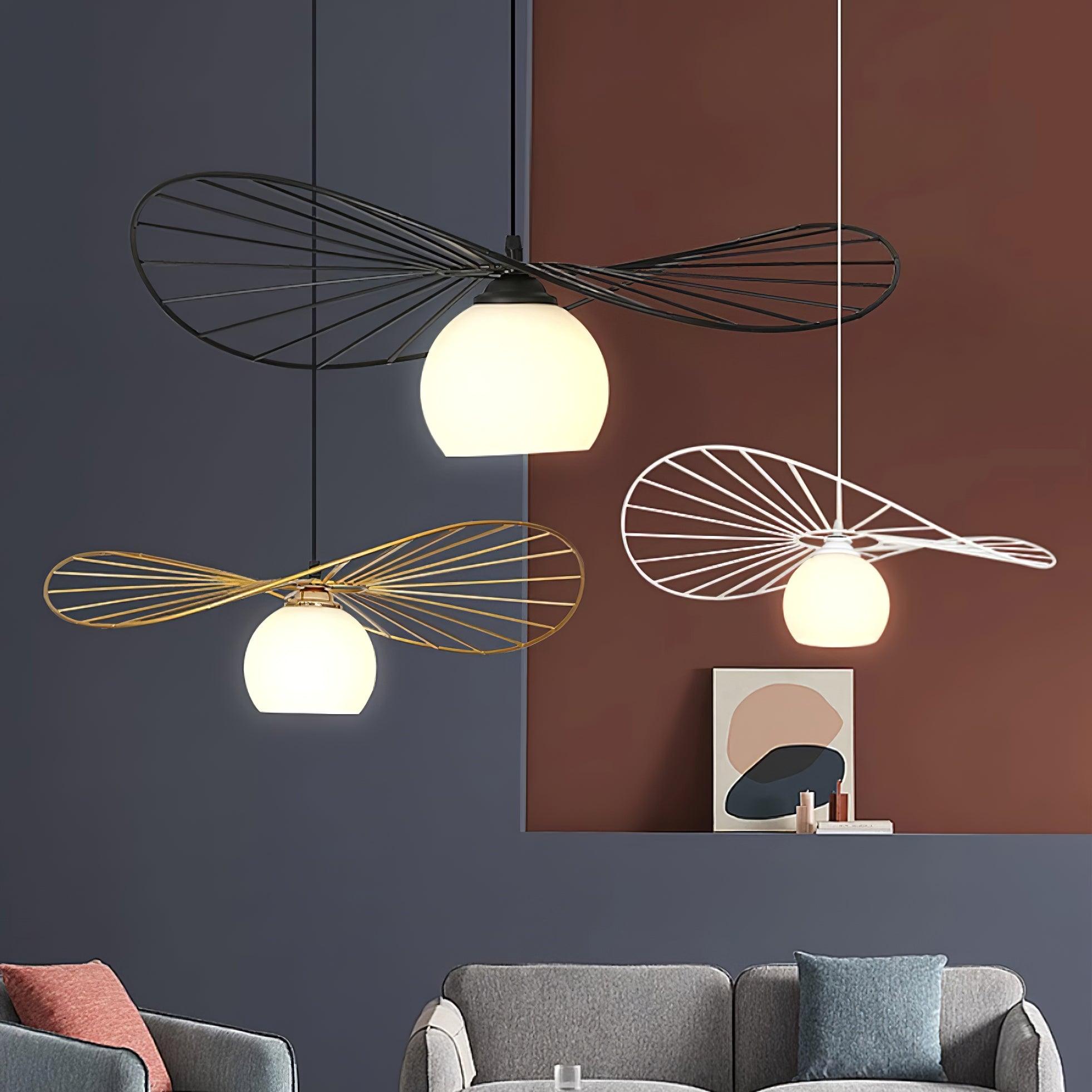 Fluora Hat Suspension Fil Sculptural - Neutralighting