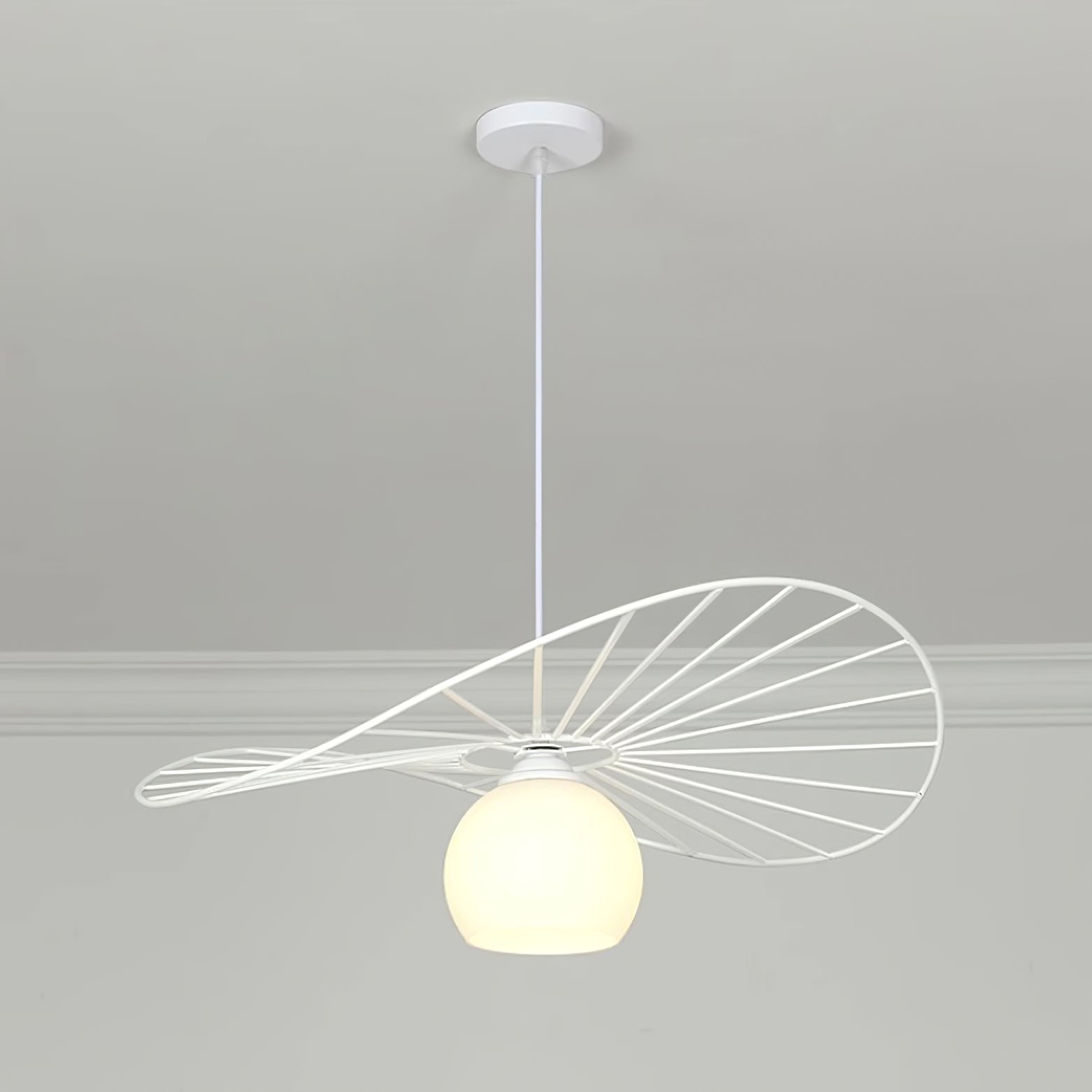 Fluora Hat Suspension Fil Sculptural - Neutralighting