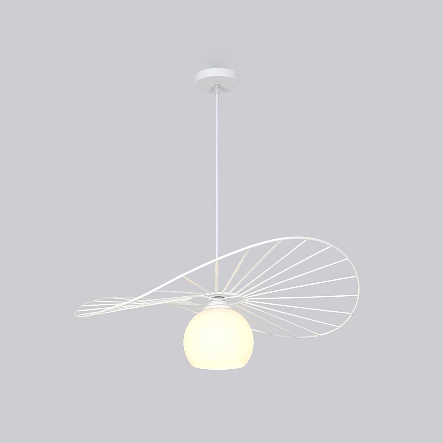 Fluora Hat Suspension Fil Sculptural - Neutralighting
