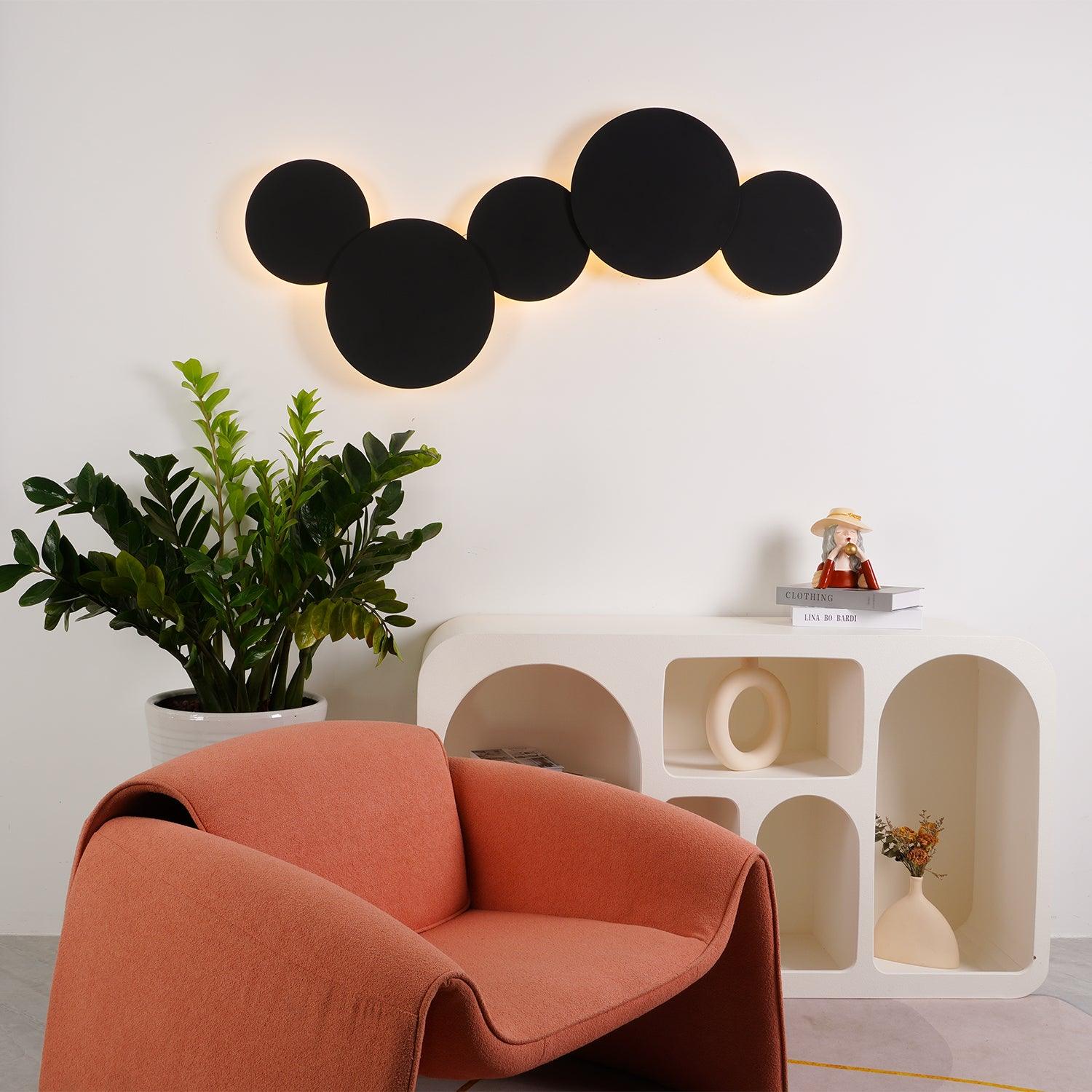 Megan Applique murale à disque géométrique - Neutralighting