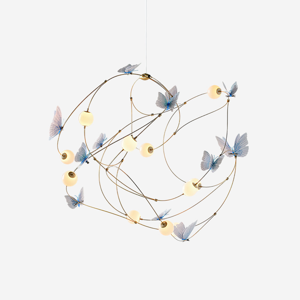 Flutterveil Chandelier Papillon Rêveur - Neutralighting