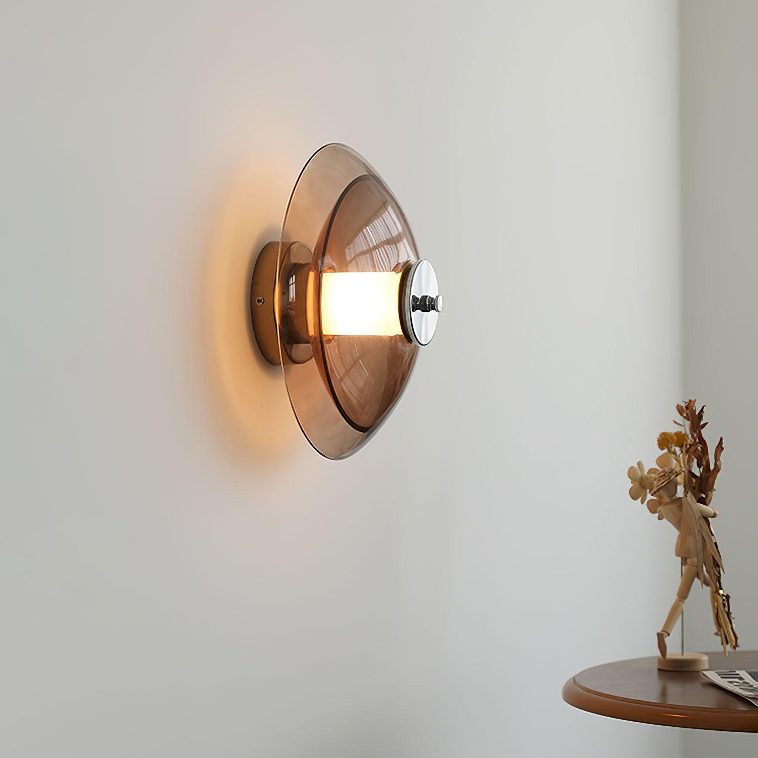 Cocarir Nordic Art Flying Saucer Plug-in Wall Light - Neutralighting