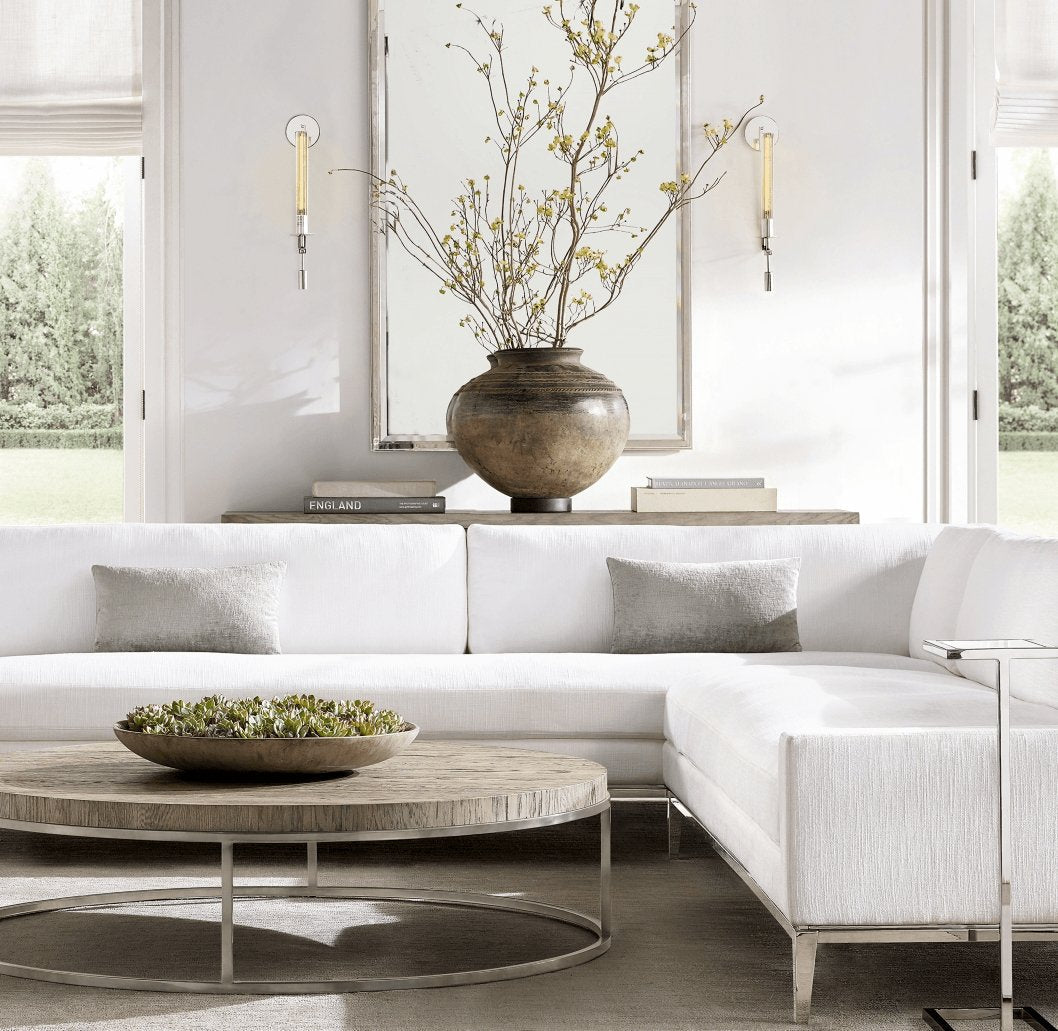 Ceshaisra French Classicism Plug-in Brass Glass Wall Lamp - Neutralighting