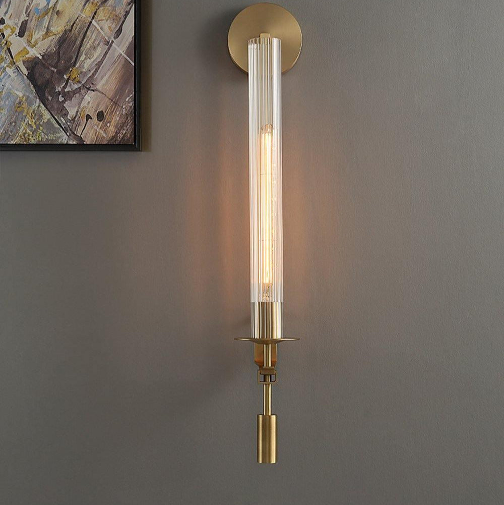 Lucian Applique Murale Intérieure en Verre Style Ferme