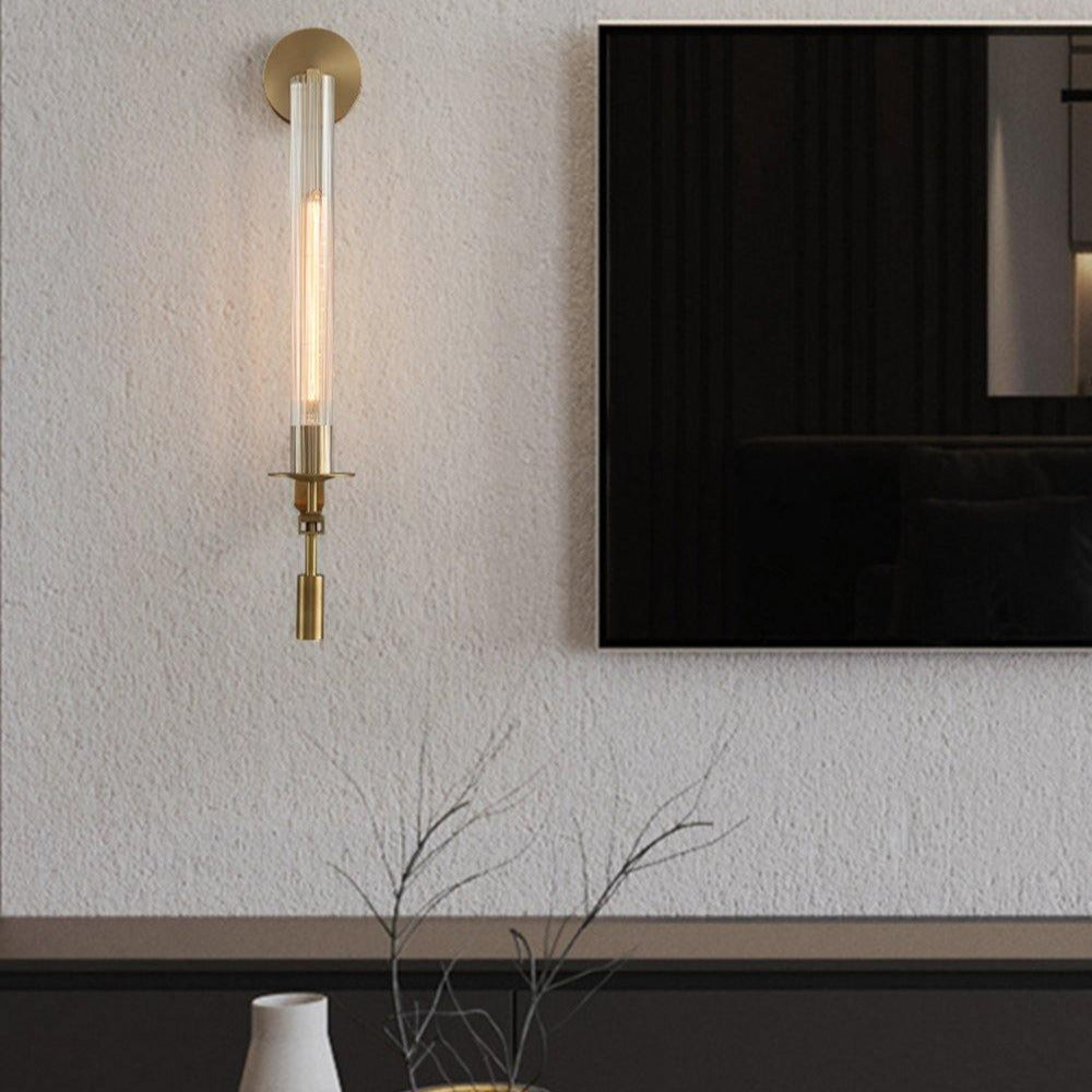 Lucian Applique Murale Intérieure en Verre Style Ferme