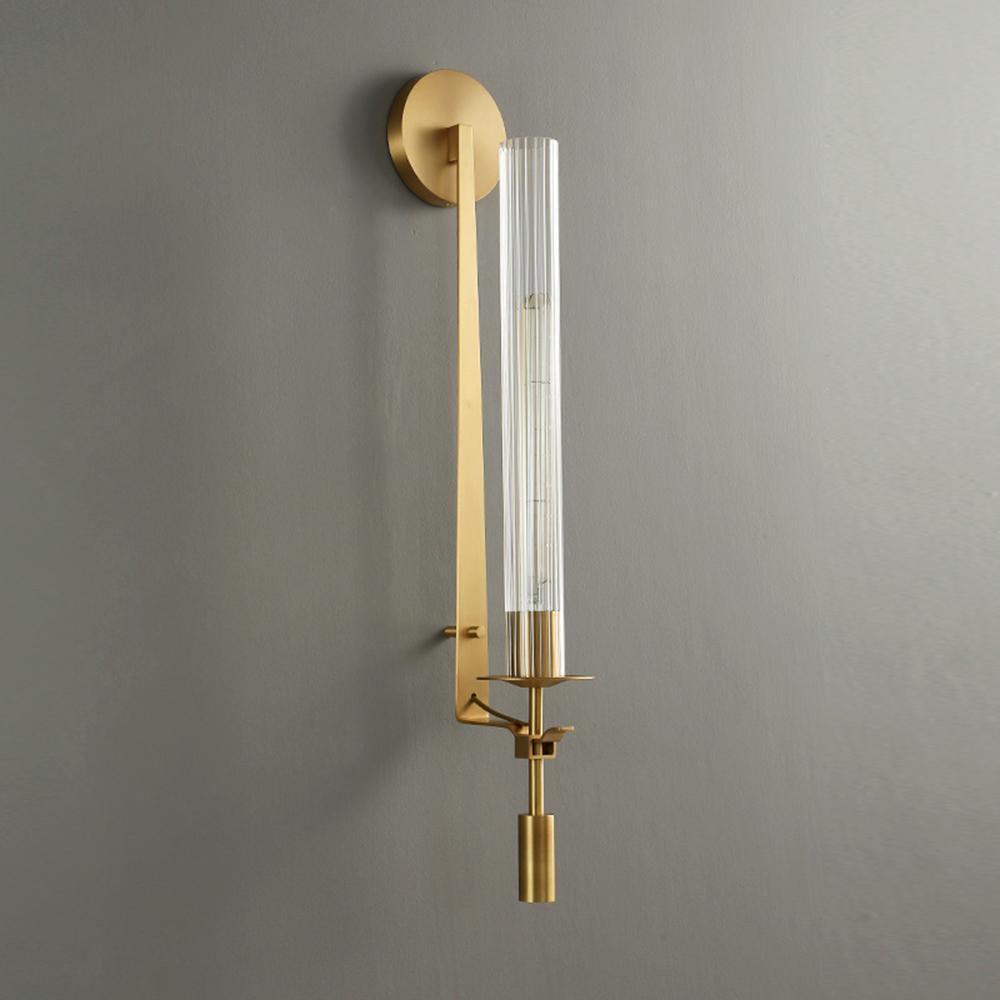 Lucian Applique Murale Intérieure en Verre Style Ferme