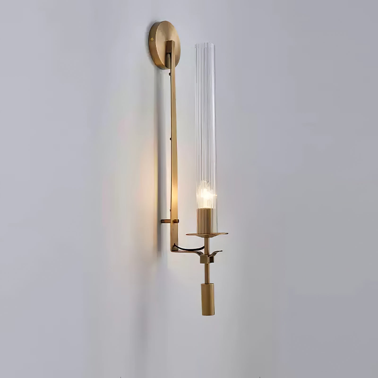 Lucian Applique Murale Intérieure en Verre Style Ferme
