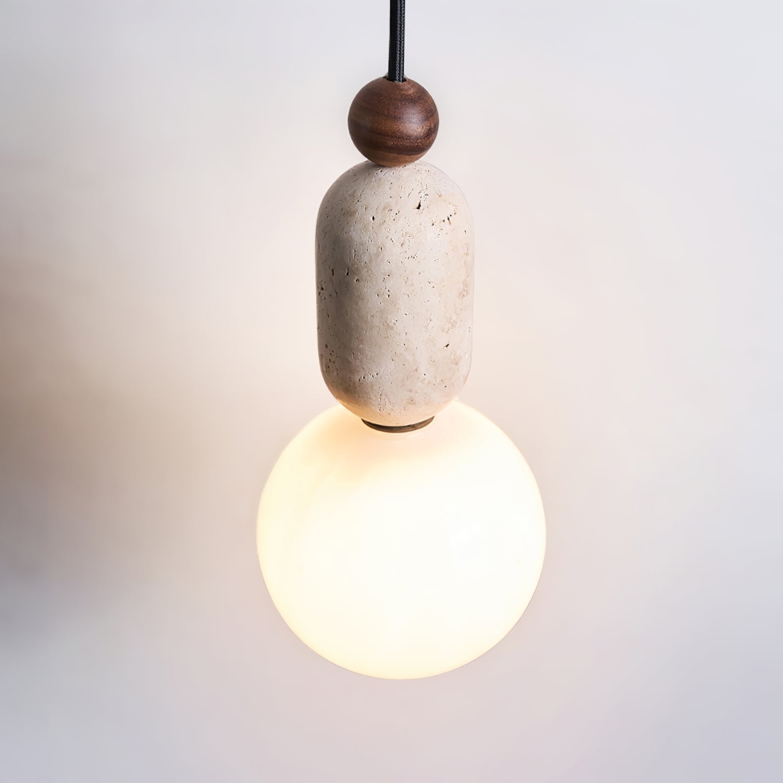 Vaarnii Travertine Pendant Light - Letslighting