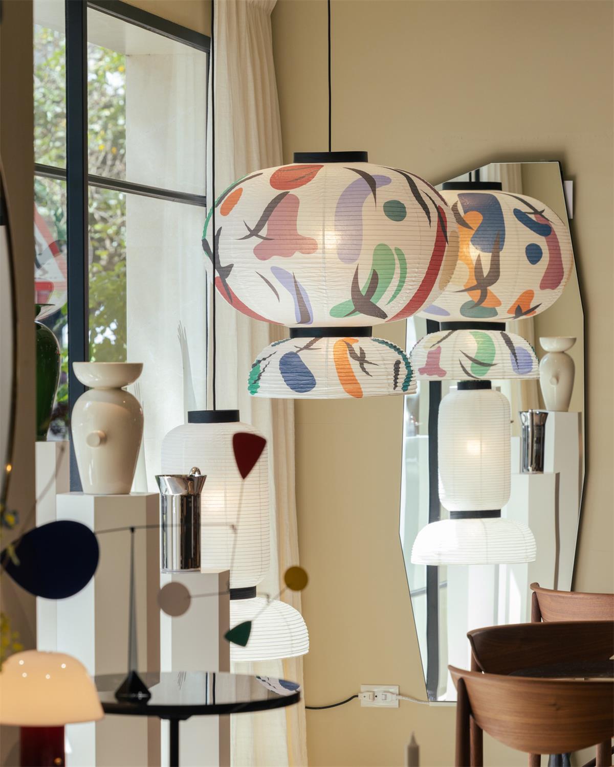 Formakami Suspension Abat-jour en Papier Abstrait - Neutralighting