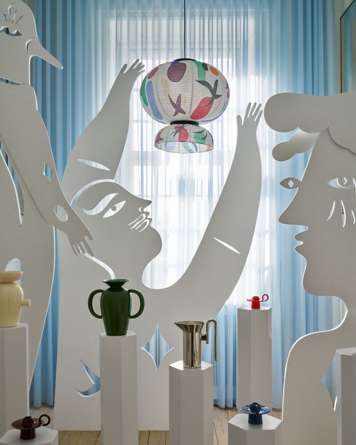 Formakami Suspension Abat-jour en Papier Abstrait - Neutralighting