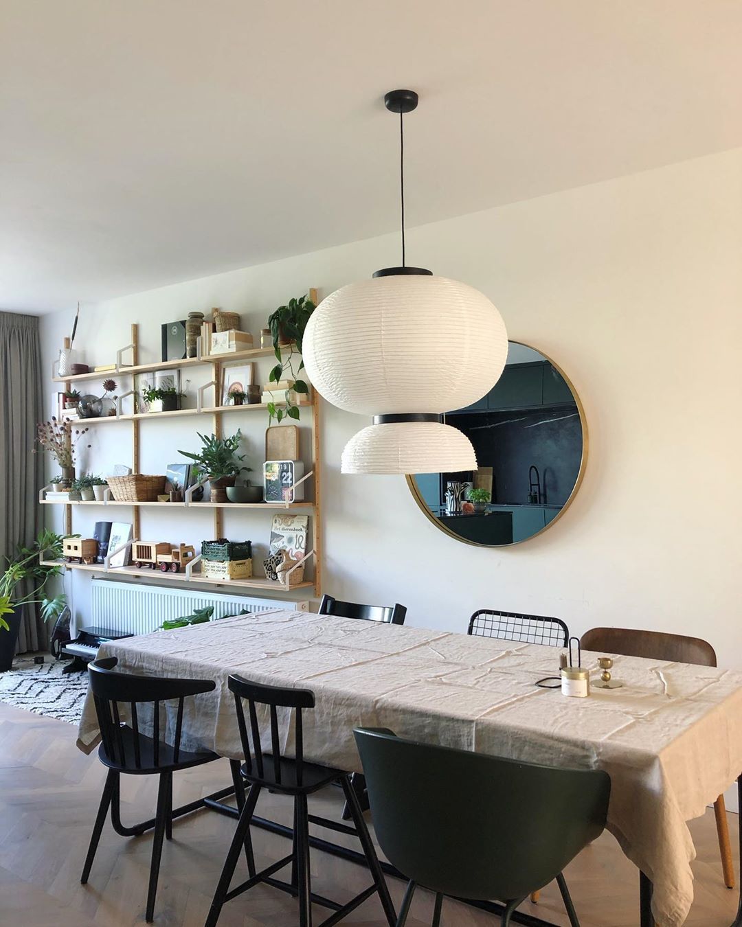 Cutheion Individual Creativity Rice Paper Pendant Lamp - Lamp Copper