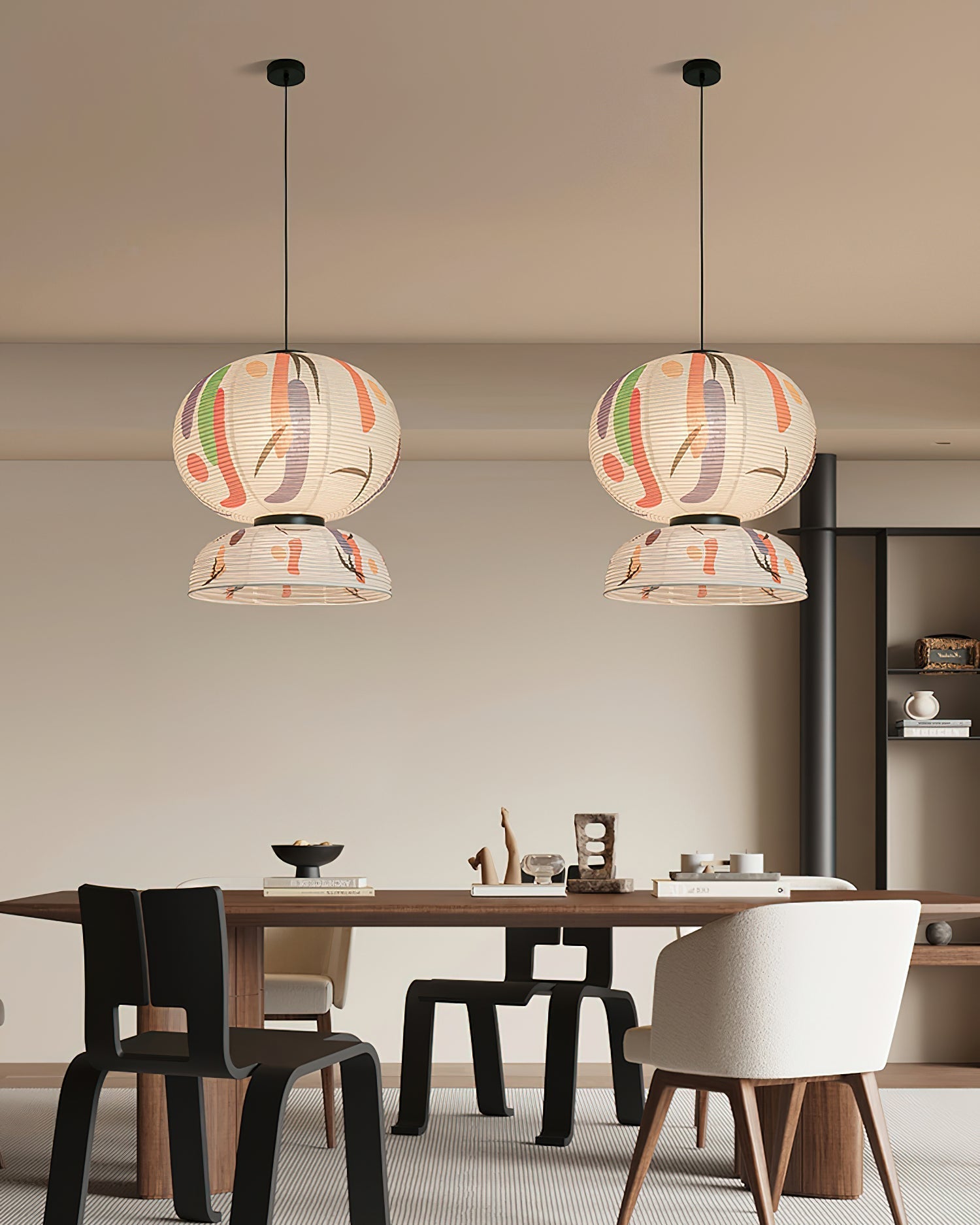 Formakami Suspension Abat-jour en Papier Abstrait - Neutralighting