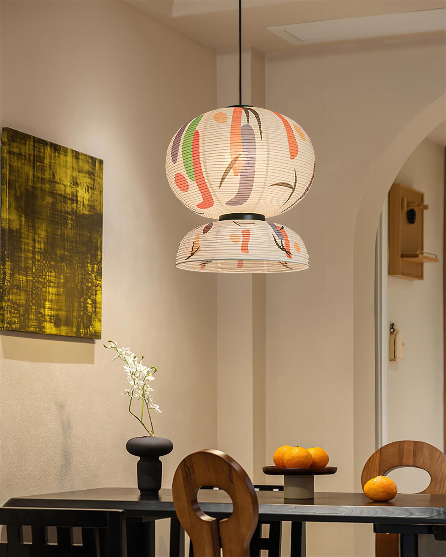 Formakami Suspension Abat-jour en Papier Abstrait - Neutralighting