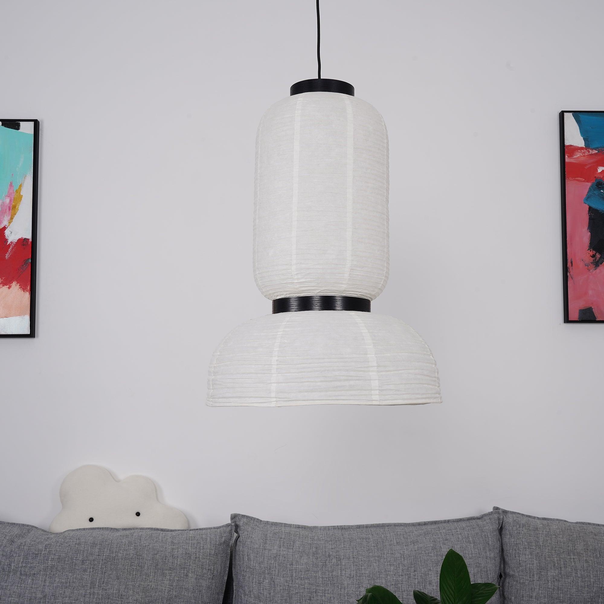 Tessire Lampe Suspendue Scandinave en Papier - Neutralighting