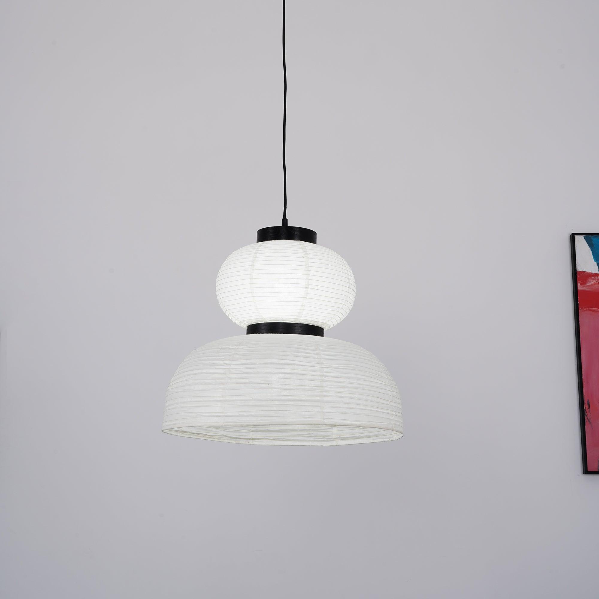 Tessire Lampe Suspendue Scandinave en Papier - Neutralighting