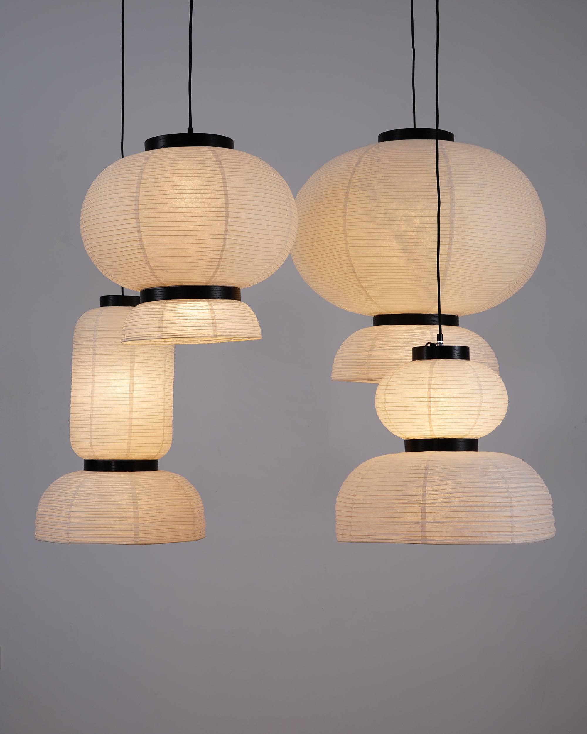 Tessire Lampe Suspendue Scandinave en Papier - Neutralighting