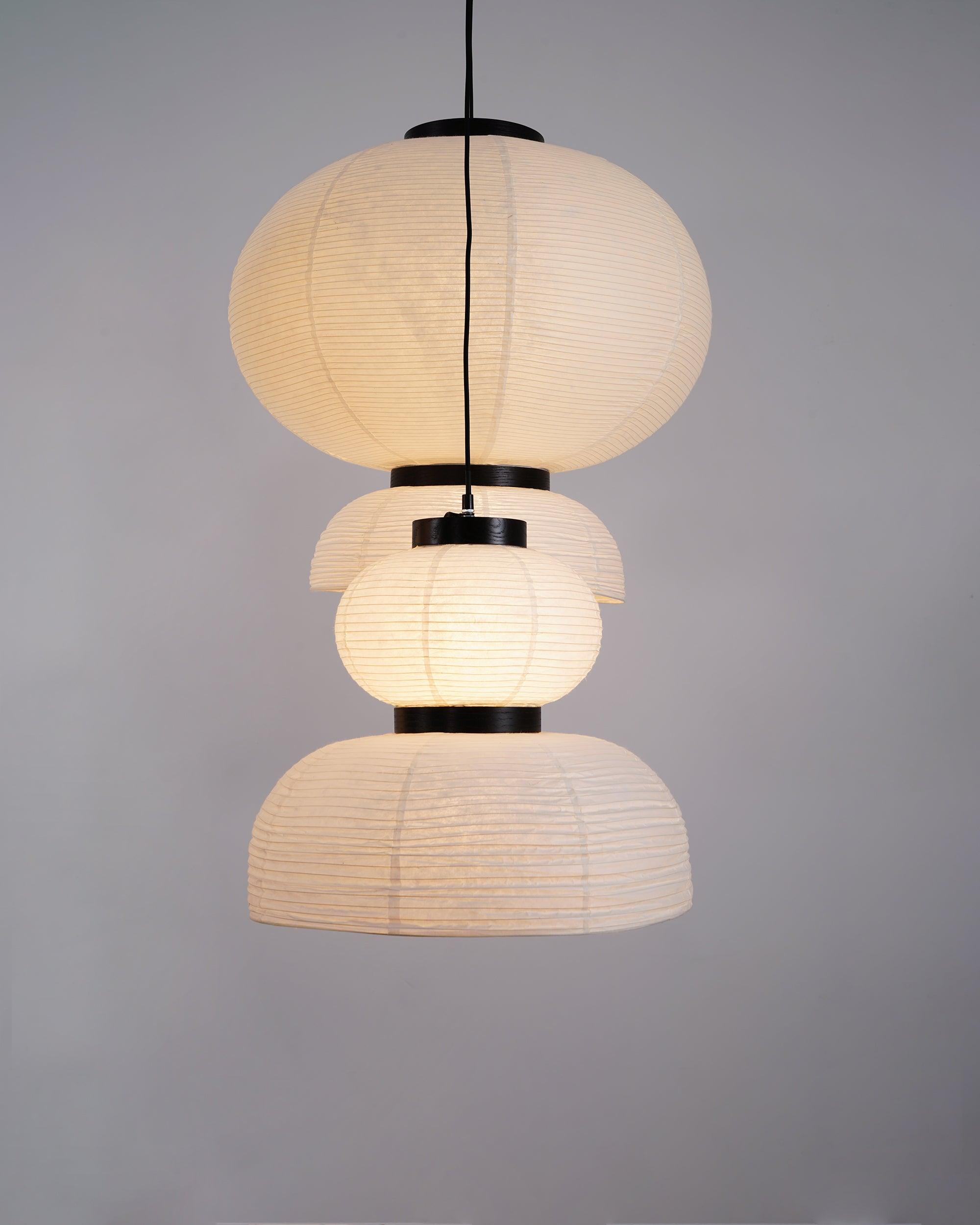 Tessire Lampe Suspendue Scandinave en Papier - Neutralighting