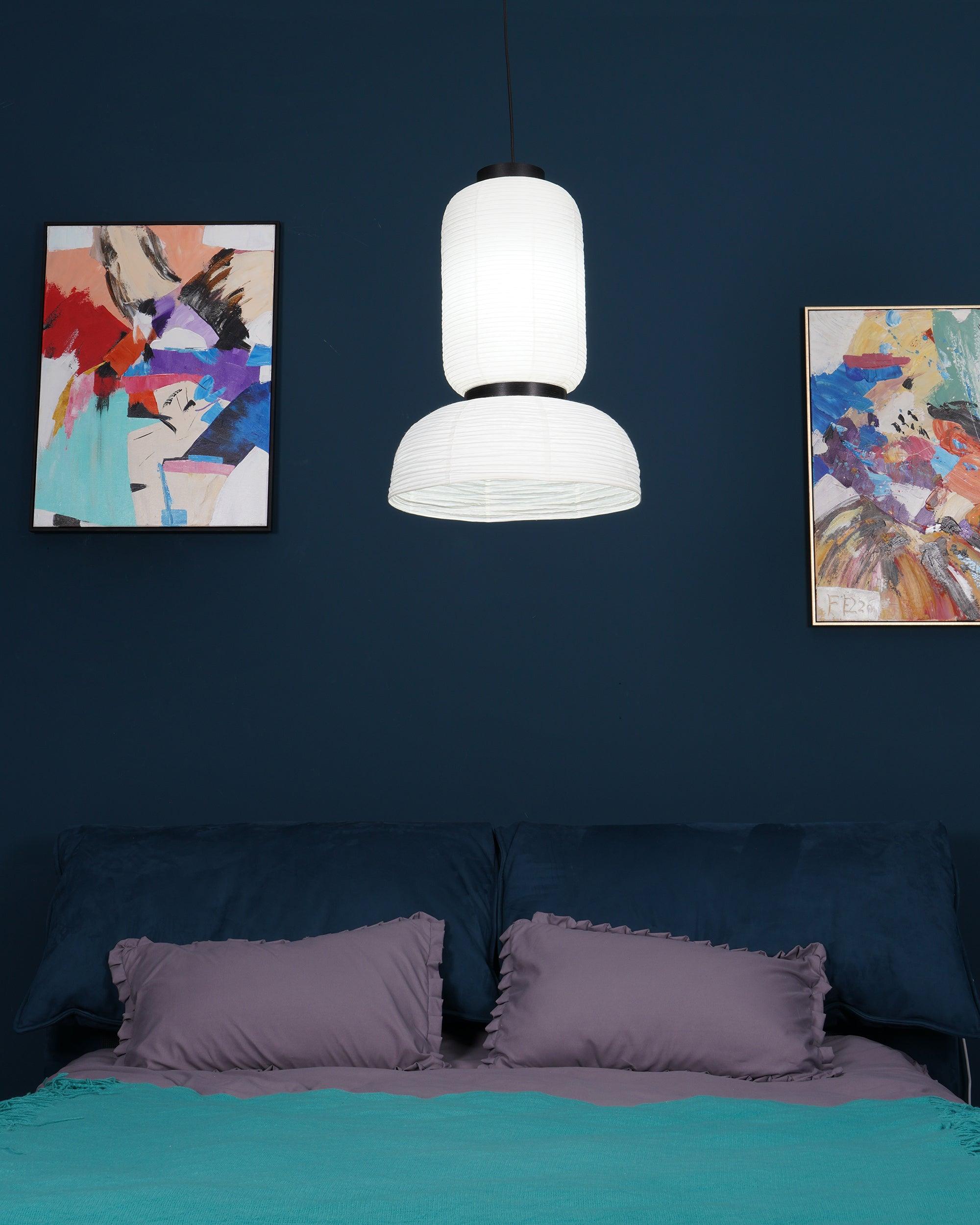 Tessire Lampe Suspendue Scandinave en Papier - Neutralighting