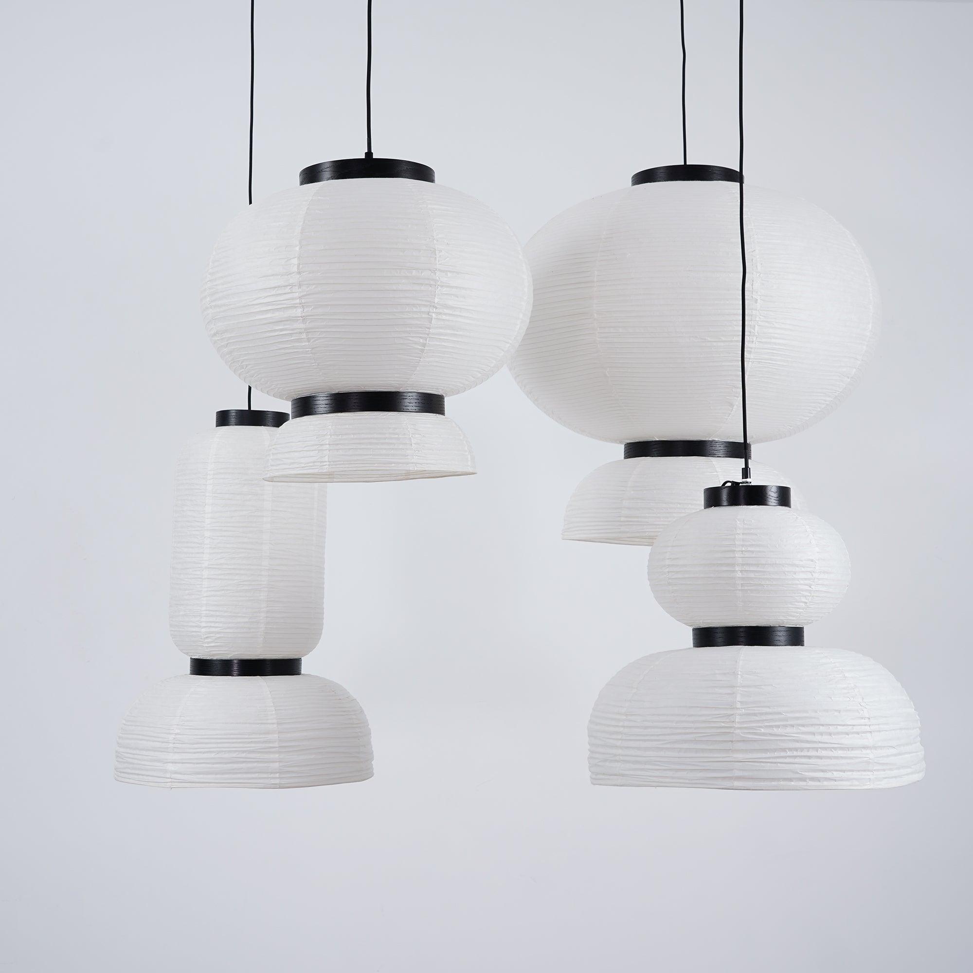 Tessire Lampe Suspendue Scandinave en Papier - Neutralighting