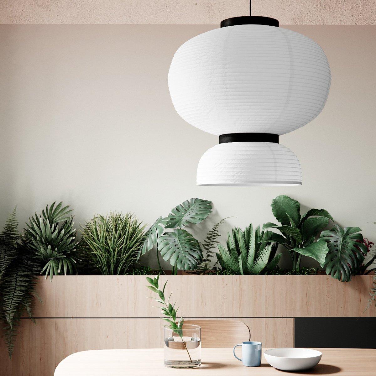 Tessire Lampe Suspendue Scandinave en Papier - Neutralighting