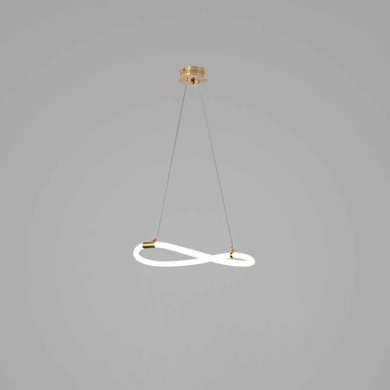 Lustra Chandelier Flexible Silicone Courbe Moderne Élégant - Neutralighting