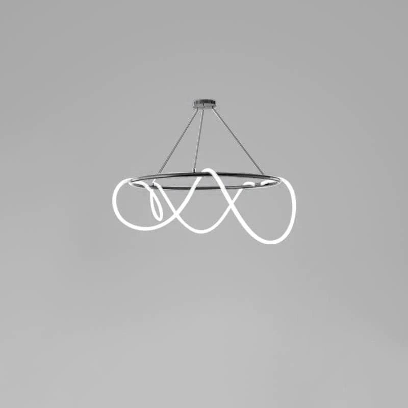 Lustra Chandelier Flexible Silicone Courbe Moderne Élégant - Neutralighting