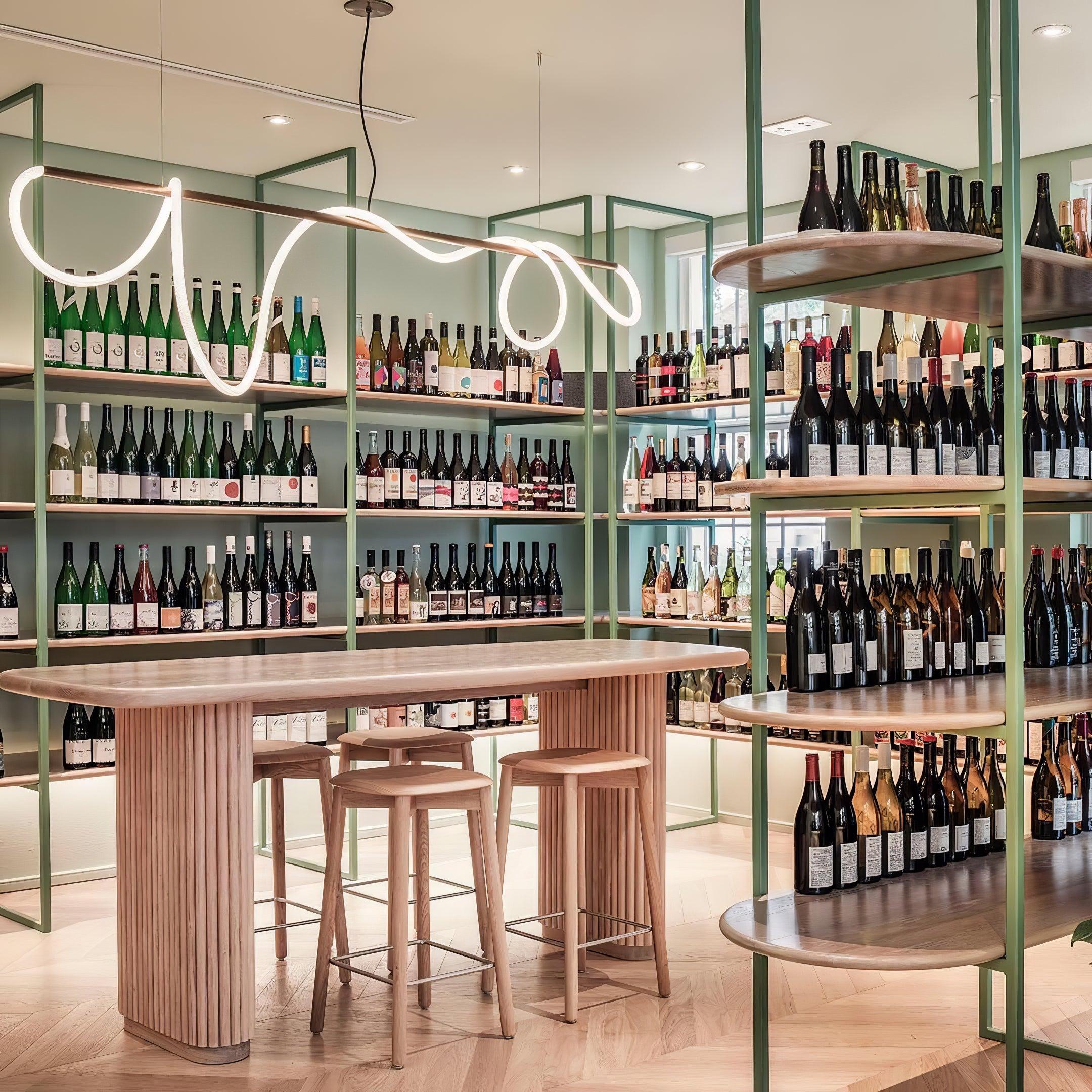 Lustra Chandelier Flexible Silicone Courbe Moderne Élégant - Neutralighting