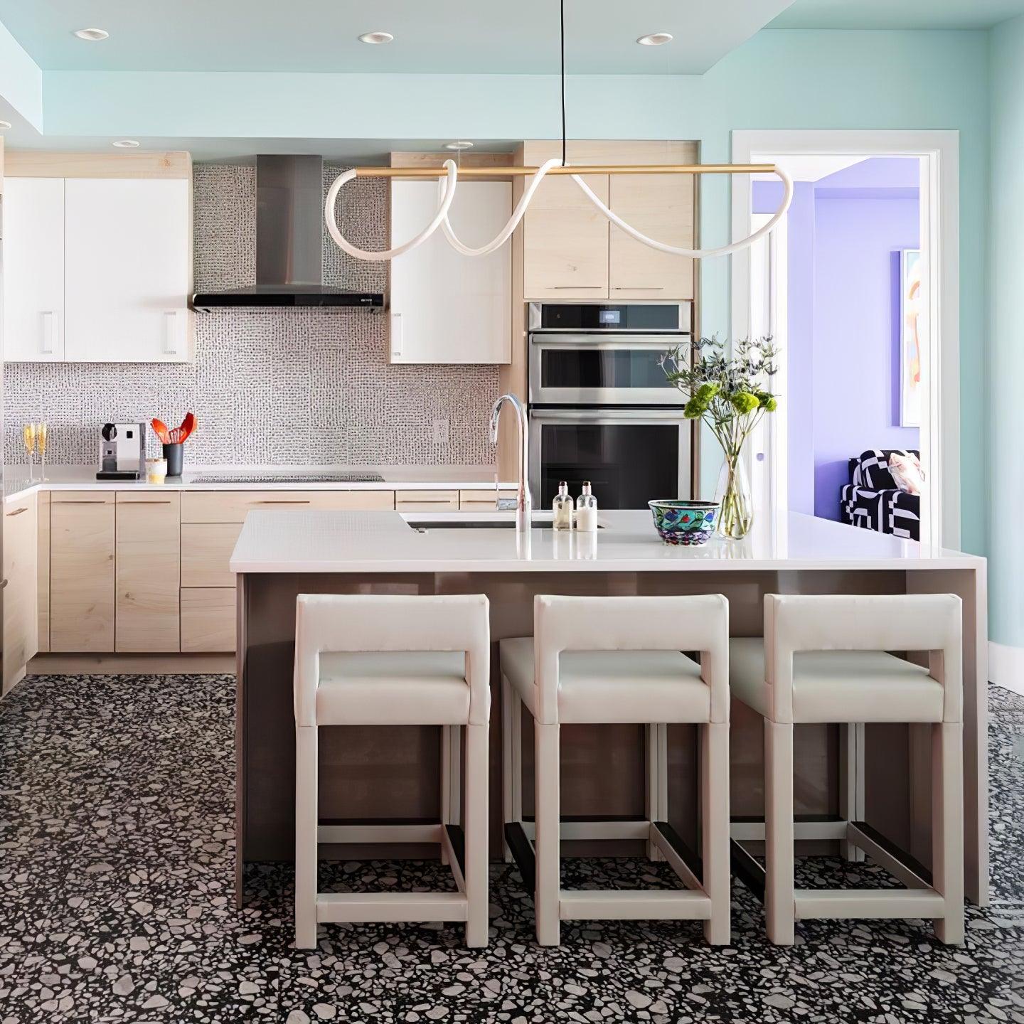 Lustra Chandelier Flexible Silicone Courbe Moderne Élégant - Neutralighting