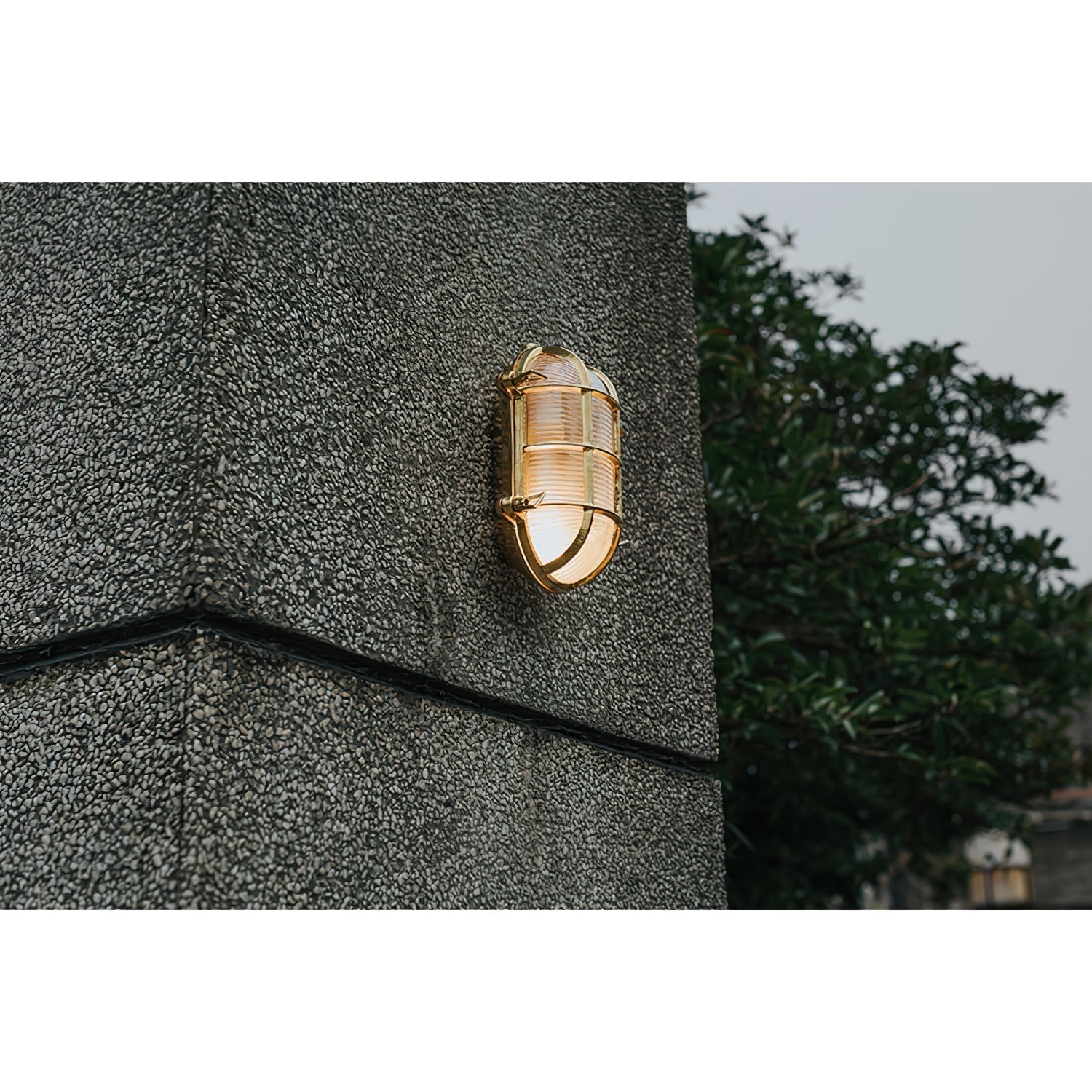 Erthearis Applique Murale Vintage Laiton Métal Bunker - Neutralighting