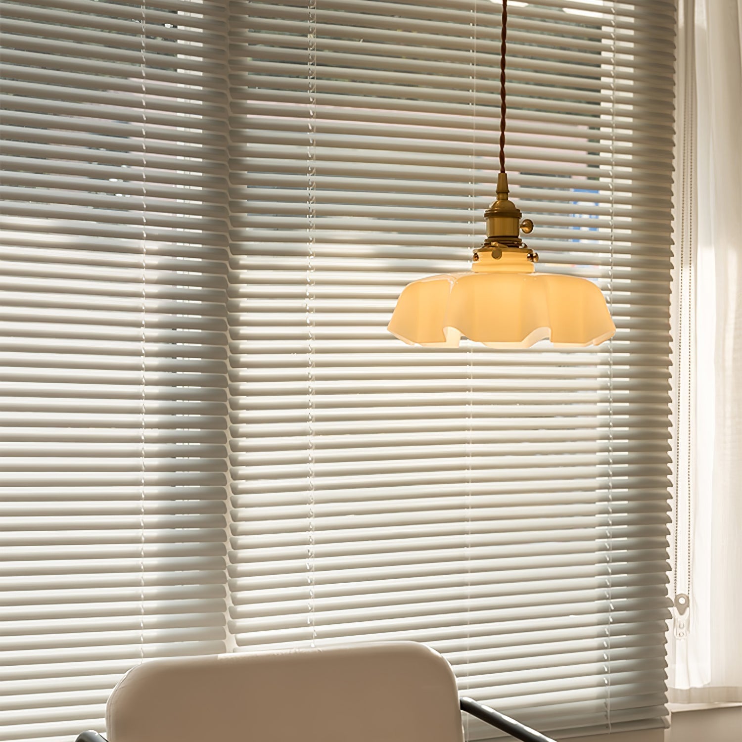Civen Suspension Fleur Verre - Neutralighting