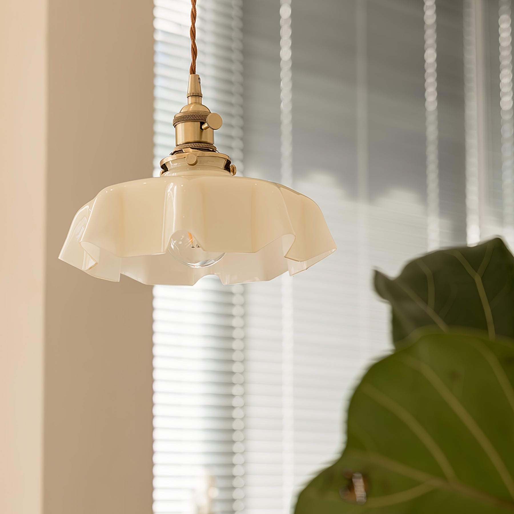 Civen Suspension Fleur Verre - Neutralighting