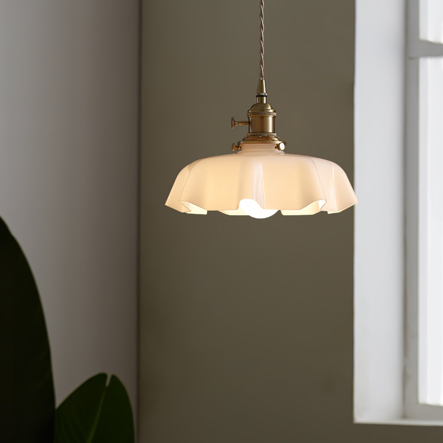 Civen Suspension Fleur Verre - Neutralighting