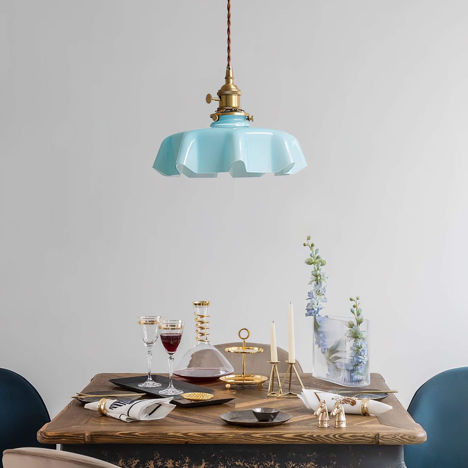 Civen Suspension Fleur Verre - Neutralighting