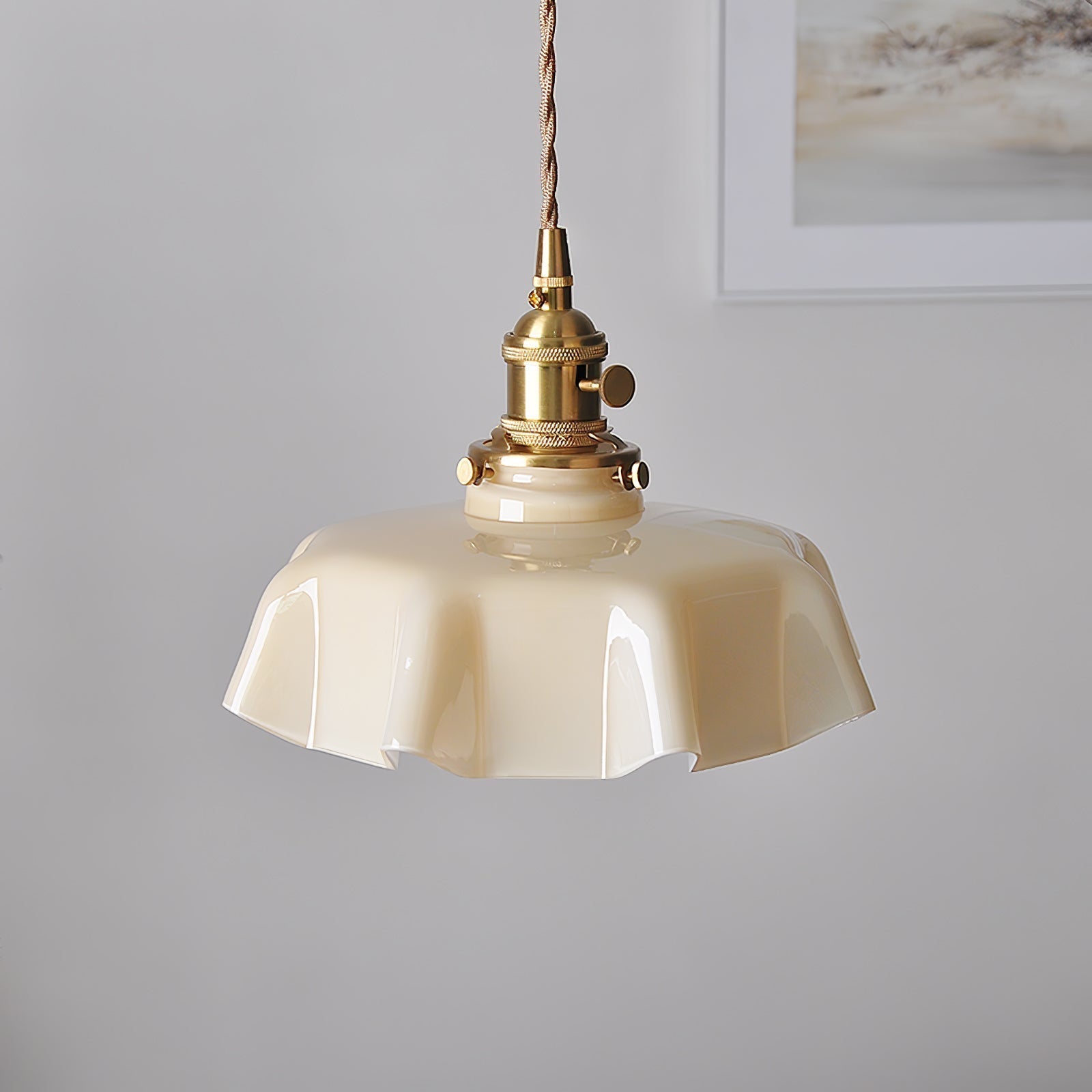 Civen Suspension Fleur Verre - Neutralighting