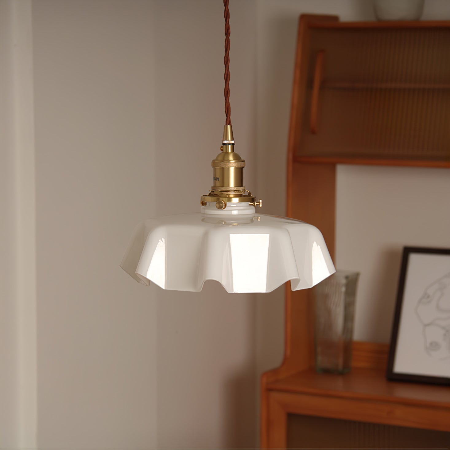 Civen Suspension Fleur Verre - Neutralighting