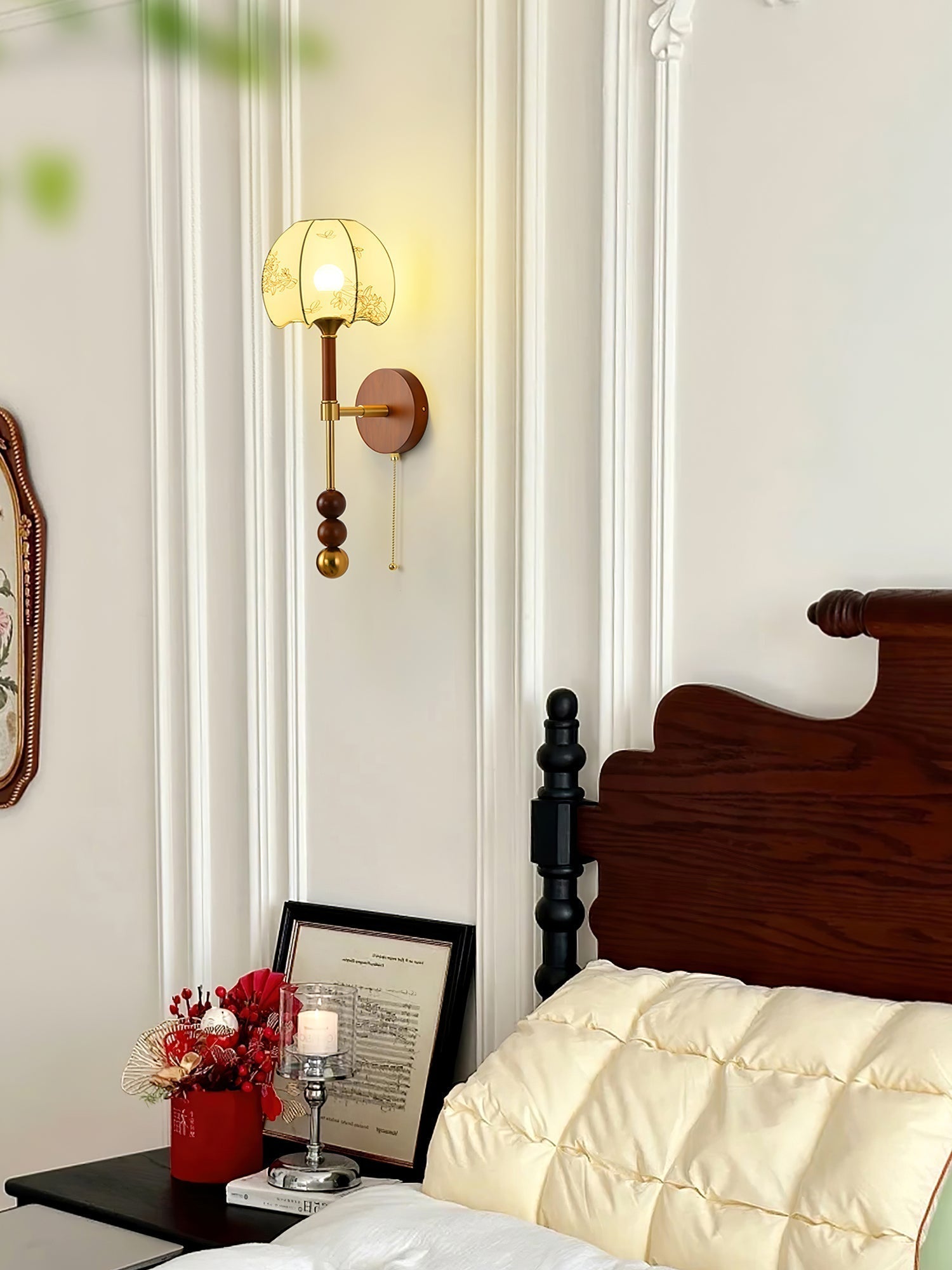 Hilda Roma Elegance Wood Sconce Wall lamp - Neutralighting