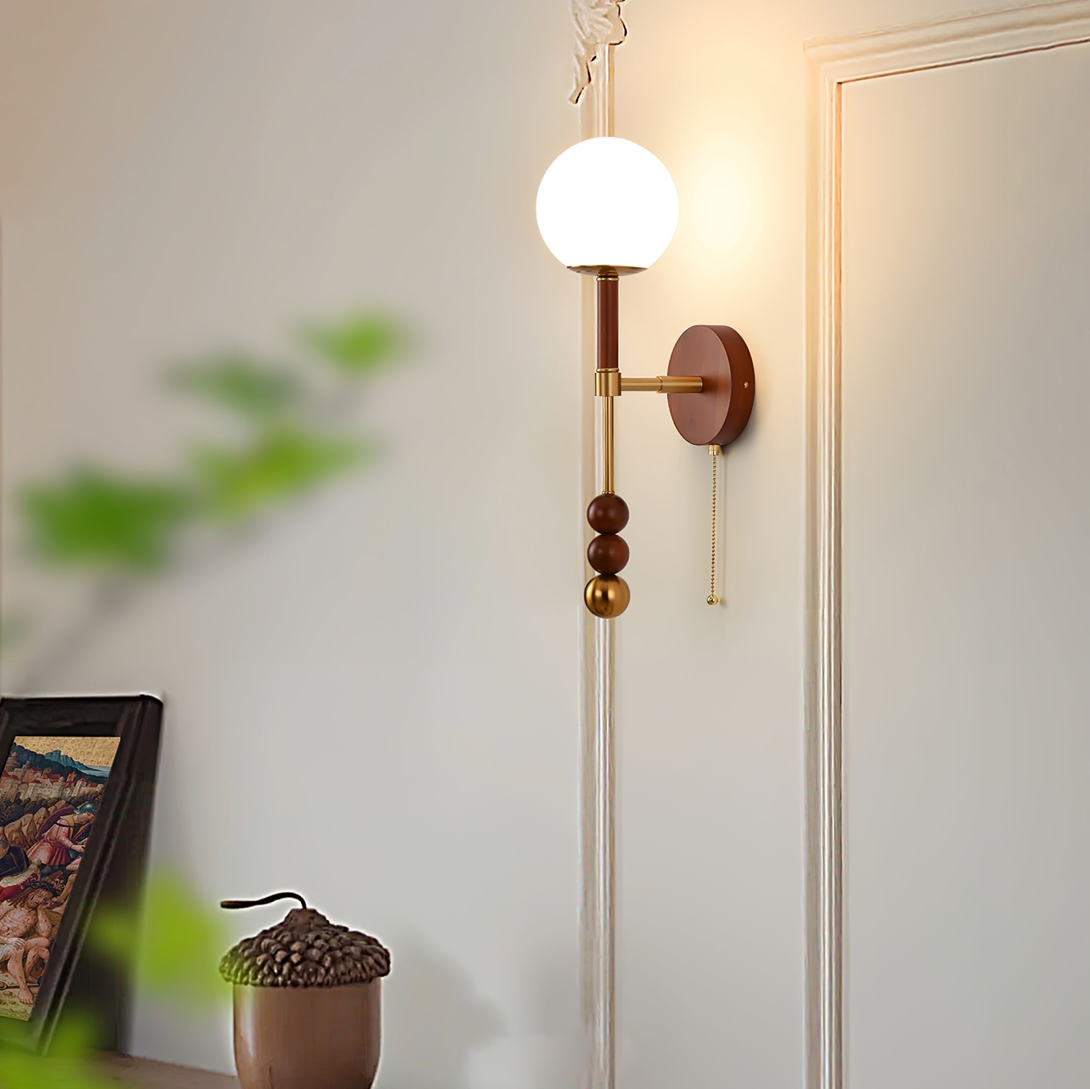 Hilda Roma Elegance Wood Sconce Wall lamp - Neutralighting