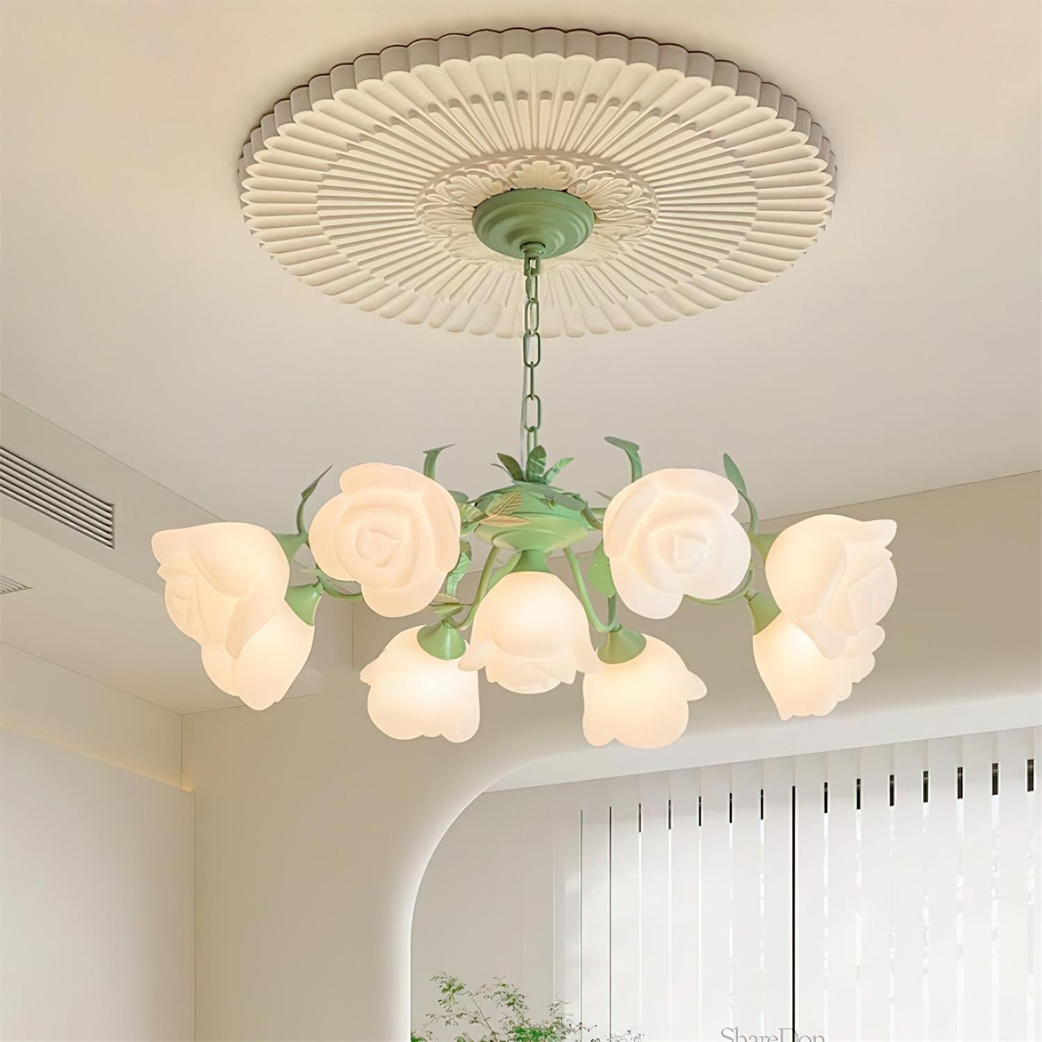 Siena Lustre Floral Pétale Romance - Neutralighting