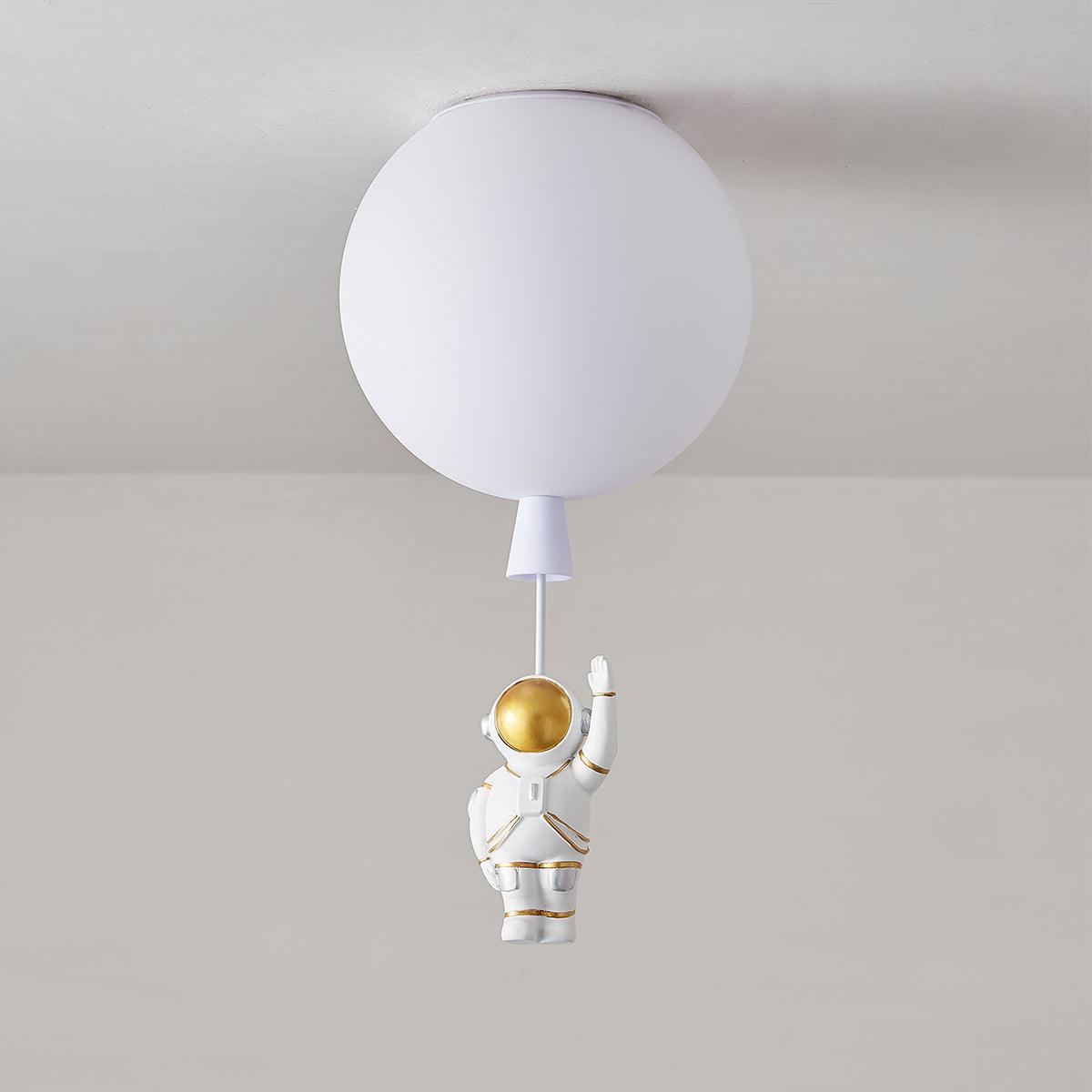 Solara Lampe Plafonnier Acrylique Ballon Astronaute - Neutralighting